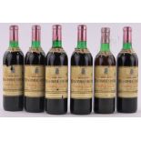 Martinez Lacuesta, Reserva Rioja, Vintage 1962, 6 bottles 75cl.