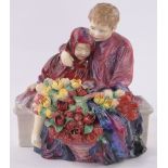 Royal Doulton figure Flower Seller's children, HN1342, height 20cm.