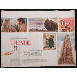 The Bible (20th Century Fox 1966), Quad Film Poster, 30 x 40" (Good),
