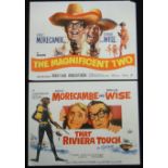 Morcambe and Wise Original Quad Film Posters, 30 x 40",