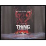 The Thing (Universal 1982), John Carpenter, Quad Film Poster,