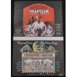 Phantasm (GTO 1978), Quad Film Poster, 30 x 40" (Fine), Theatre of Blood (UA 1973) Quad,