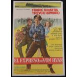 El Expreso de Von Ryan - Von Ryan's Express (20th Century Fox 1960's), Argentinean Film Poster,