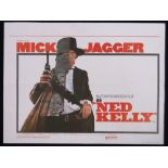 Ned Kelly - Mick Jagger (United Artists 1970), Quad Film Poster,