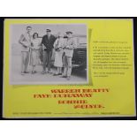 Bonnie and Clyde (Warner - Seven Arts 1967), Quad Film Poster,