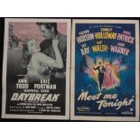 Meet Me Tonight (Havelock-Allan 1952), One Sheet Film Poster, 40 x 27", Noel Coward Musical (VG),