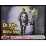 Dr Jekyll and Sister Hyde / Blood from the Mummy's Tomb (Hammer 1971), Quad Film Poster,