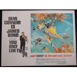 You Only Live Twice - Sean Connery (UA 1967), James Bond 007, Style B Quad Film Poster,