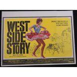 West Side Story (UA 1961), Quad Film Poster,