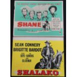Shane (Paramount 1960 re-release), Quad Film Poster, 30 x 40" (Fine),