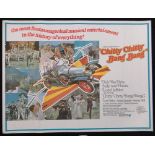 Chitty Chitty Bang Bang (UA 1968), Quad Film Poster,