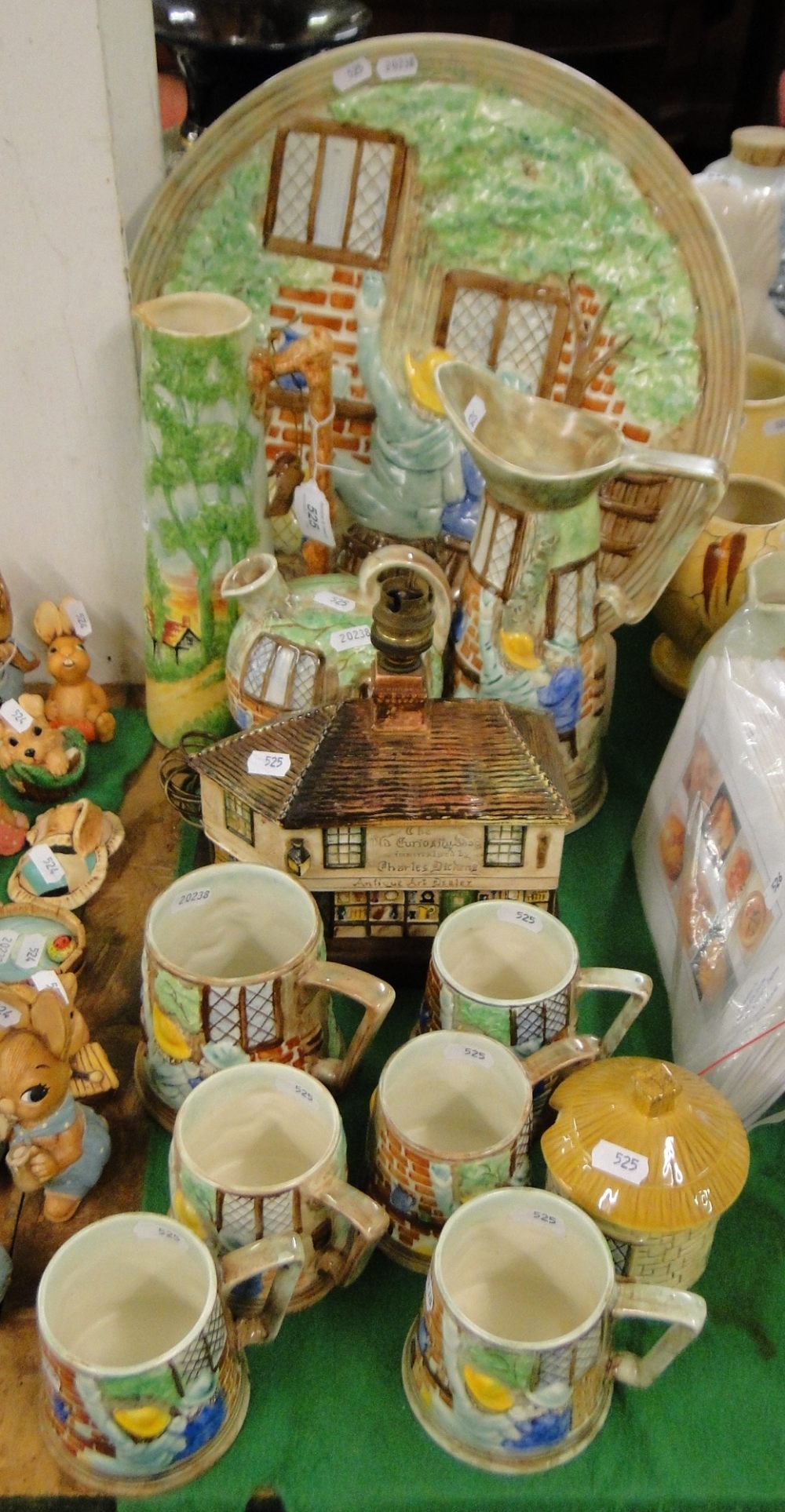 Wood's Cottageware jugs, etc.