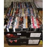 2 Boxes of DVD's.