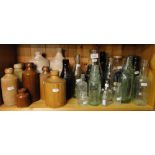 Codds bottles and Stoneware bottles.