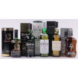 5 Bottles of Islay Single Malt Scotch Whisky, including Laphroaig 10 year old,