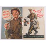 2 Second War period Ministry Of Supply posters,