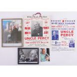 A group of ephemera relating to Uncle Percy (Percy Press) & Punch & Judy,