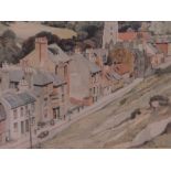 Edward Leslie Badham RBA (1873-1944), watercolour, Tackleway, Hastings 1936, signed, 11" x 15",