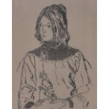 Wladimir Sagal (Jewish/Russian 1898-1969), aquatint, Annette, signed in pencil no.