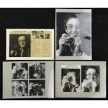 Adrian Flowers (1926-2016), a group of portraits of Peter Sellers for Olympus Cameras, laminated,