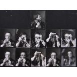 Adrian Flowers (1926-2016), 11 portraits of Peter Sellers for Olympus Cameras, 10" x 8", (11).