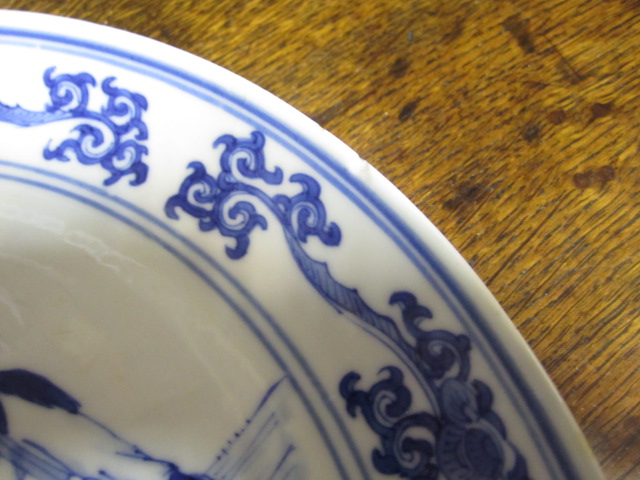 Selection of Chinese blue and white Export plates, - Image 5 of 12