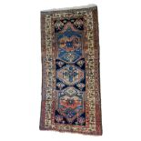 Hamadan woollen rug, early 20th Century,