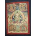 Tibetan thangka, 19th Century,