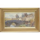 Arthur Netherwood (1864-1930), Near Grassington, Yorkshire, watercolour, signed,