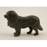 Rare bronze of a Newfoundland dog,