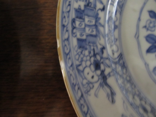 Selection of Chinese blue and white Export plates, - Image 7 of 12