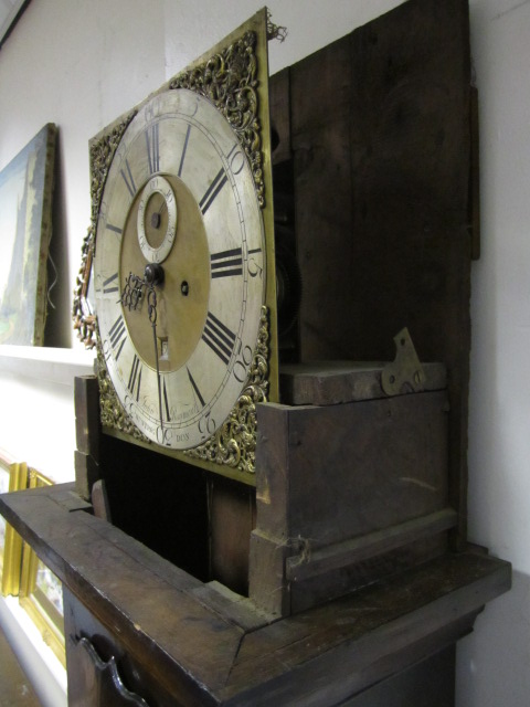 George III oak eight day longcase clock by John Rayment, Huntingdon, - Image 6 of 12