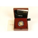 Elizabeth II £2 gold proof coin, 2015, commemorating the 800th Anniversary of Magna Carta,