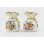 Pair of Royal Worcester vases, circa 1875,