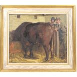 William Gunning King (1859-1940), My Best Bull, oil on canvas, signed and dated 1925,