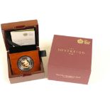 Elizabeth II half sovereign, 2016, limited edition presentation gold proof coin, numbered 1463/2000,