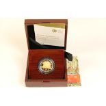 Elizabeth II £2 gold proof coin, 2016,