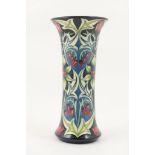 Moorcroft Isabella vase, limited edition, numbered 38/250, of waisted trumpet form,