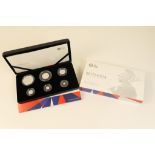 Elizabeth II Britannia 2015 Collection six coin silver proof set,