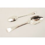 George II Irish silver table spoon by Christopher Skinner, Dublin 1754,
