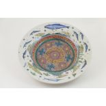 Decorative Japanese hand decorated porcelain charger,