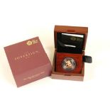 Elizabeth II half sovereign, 2015, limited edition presentation gold proof coin, numbered 1537/2500,