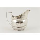 George III silver milk jug, by Thomas Watson, circa 1805-15,