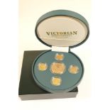 Elizabeth II Victorian Anniversary Collection of gold coins, comprising four Victorian sovereigns,