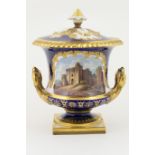 Flight Barr and Barr porcelain urn and cover, circa 1813-40,