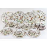 Spode Copeland's china service, decorated with an Asiatic Pheasant pattern, circa 1930,