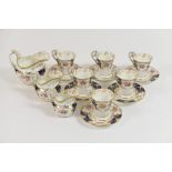 Coalport china demi-tasse part coffee service,