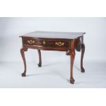 A Side Table, D. José I, King of Portugal (1750-1777), Brazilian rosewood, carved skirts "Shell",