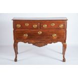 A Commode, D. João V, King of Portugal (1706-1750), carved walnut, "claw and ball" feet, Portuguese,