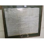 Two large, framed Indentures, one dated 1650, the other undated, probably 17th century, 22 x 26in.